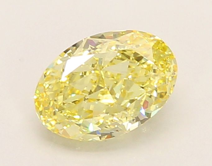 1.36 CT Fancy Intense Yellow OVAL