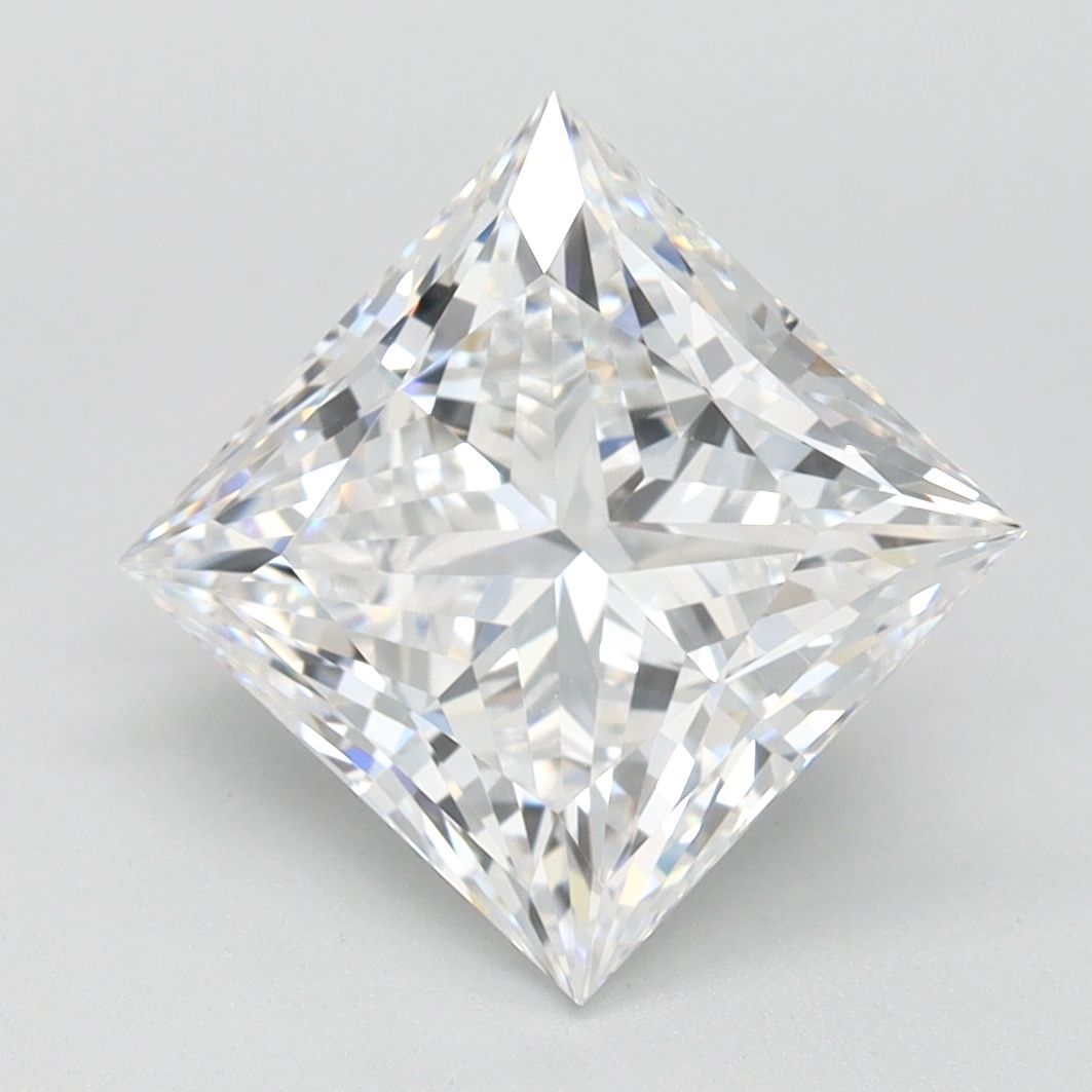2.55 ct. princess Lab Grown Diamond front image