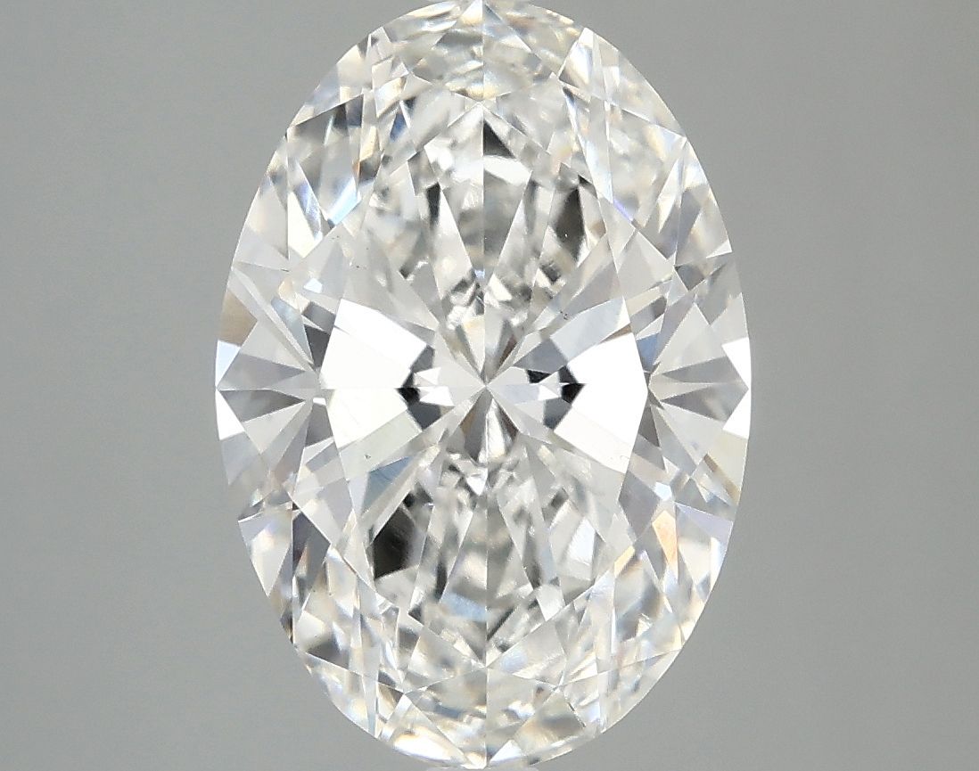 3.88 ct. oval Lab Grown Diamond front image