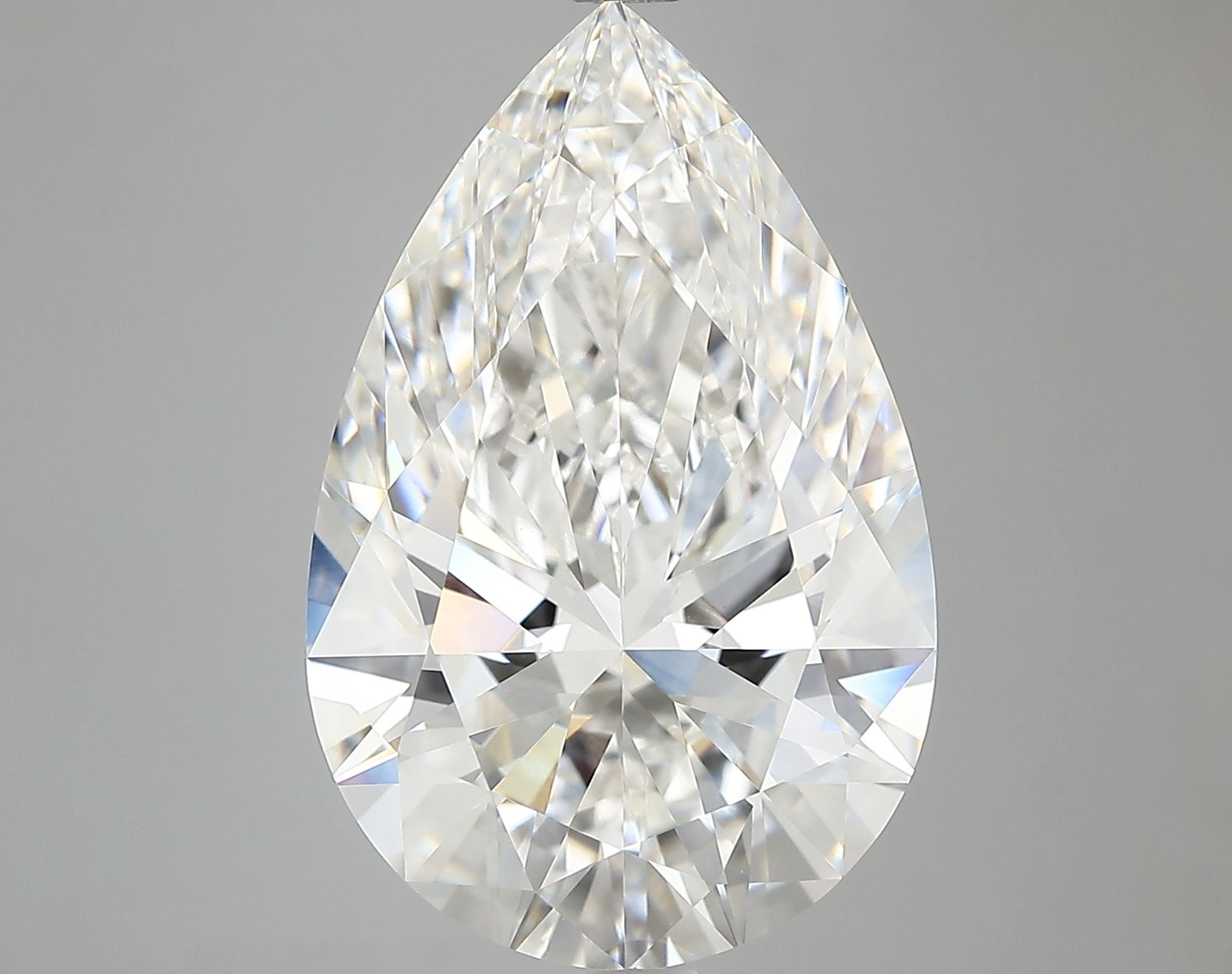 7.05 ct. pear Lab Grown Diamond front image