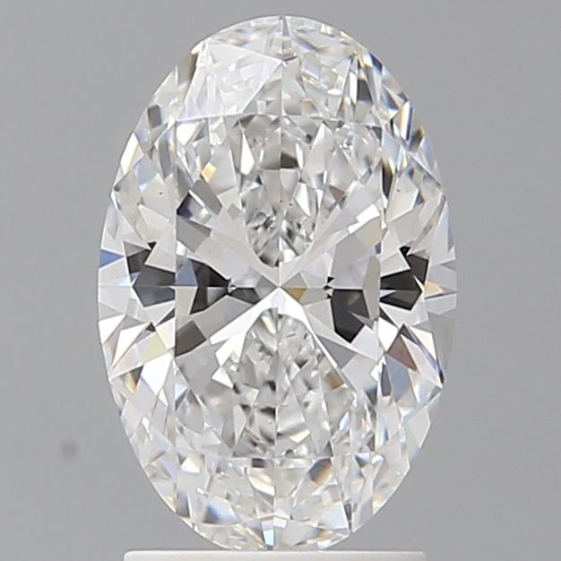 2.10 ct. oval Lab Grown Diamond front image