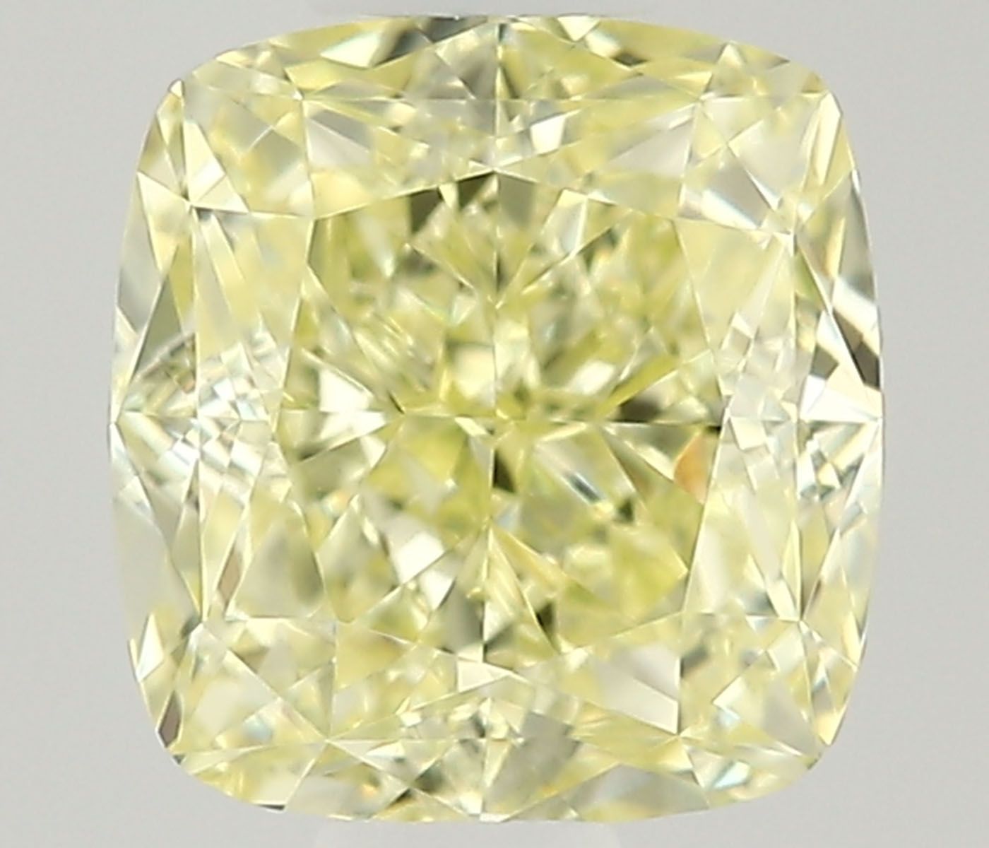 Diament 0.45 ct Fancy Light Yellow/VVS2