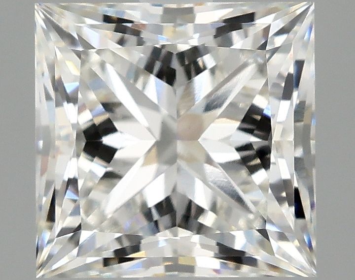 2.10 ct. princess Lab Grown Diamond front image