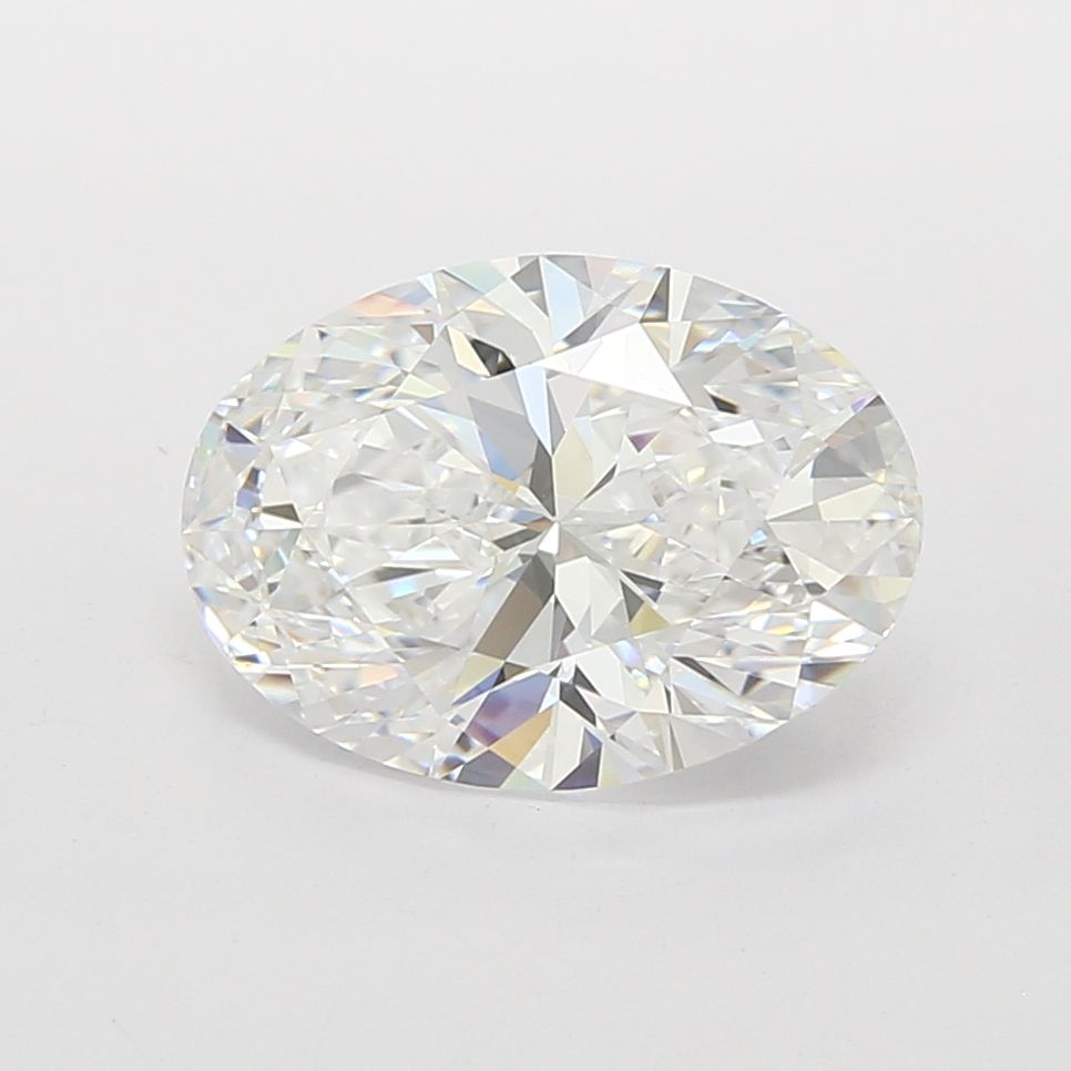 3.42 ct. oval Lab Grown Diamond front image