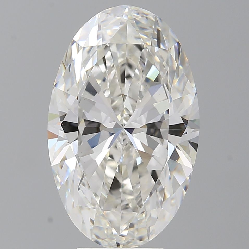 6.59 ct. oval Lab Grown Diamond front image