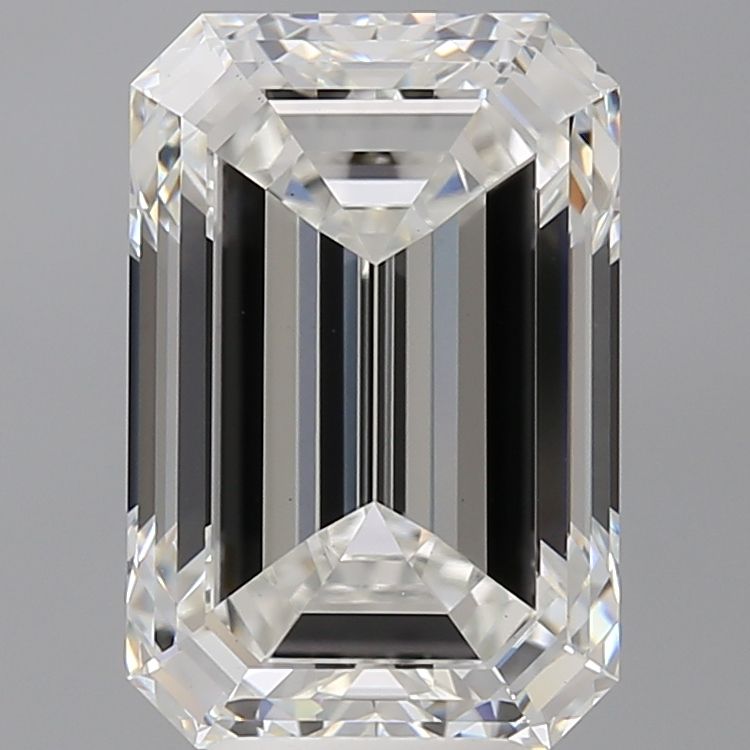 6.56 ct. emerald Lab Grown Diamond front image