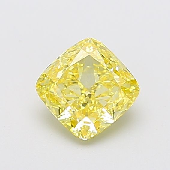 1.21 CT Fancy Intense Yellow CUSHION MODIFIED