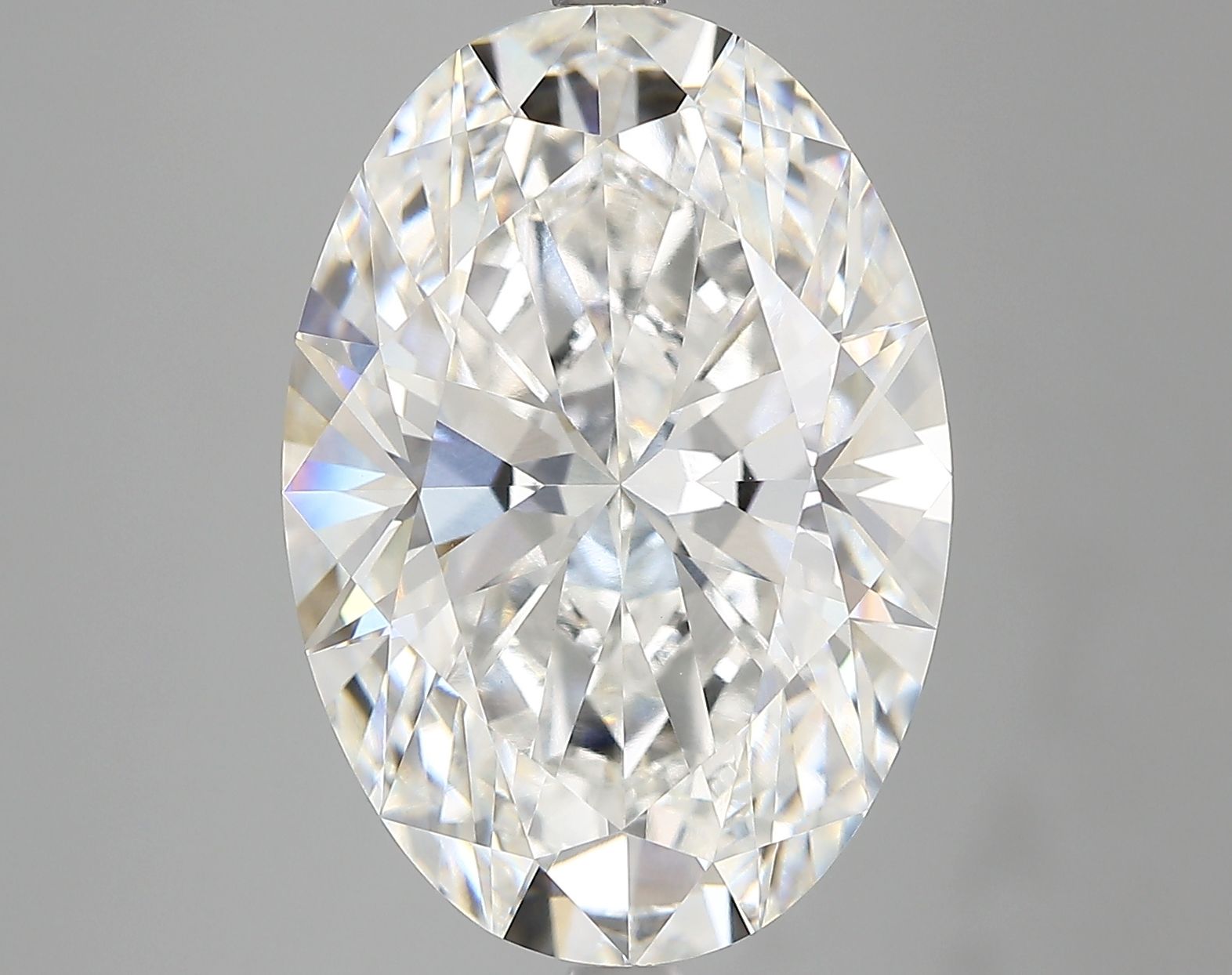 8.05 ct. oval Lab Grown Diamond front image