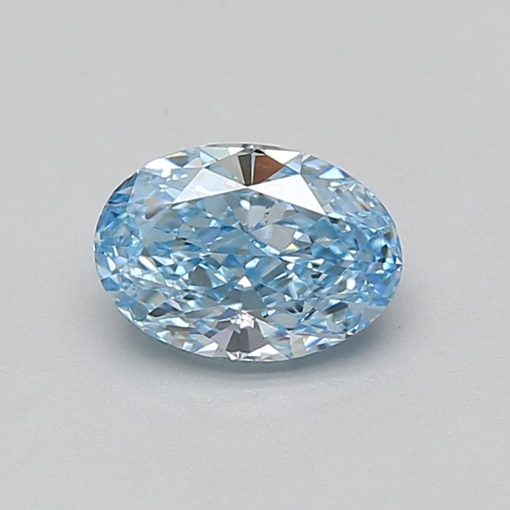 1.06 CT Fancy Vivid Blue OVAL