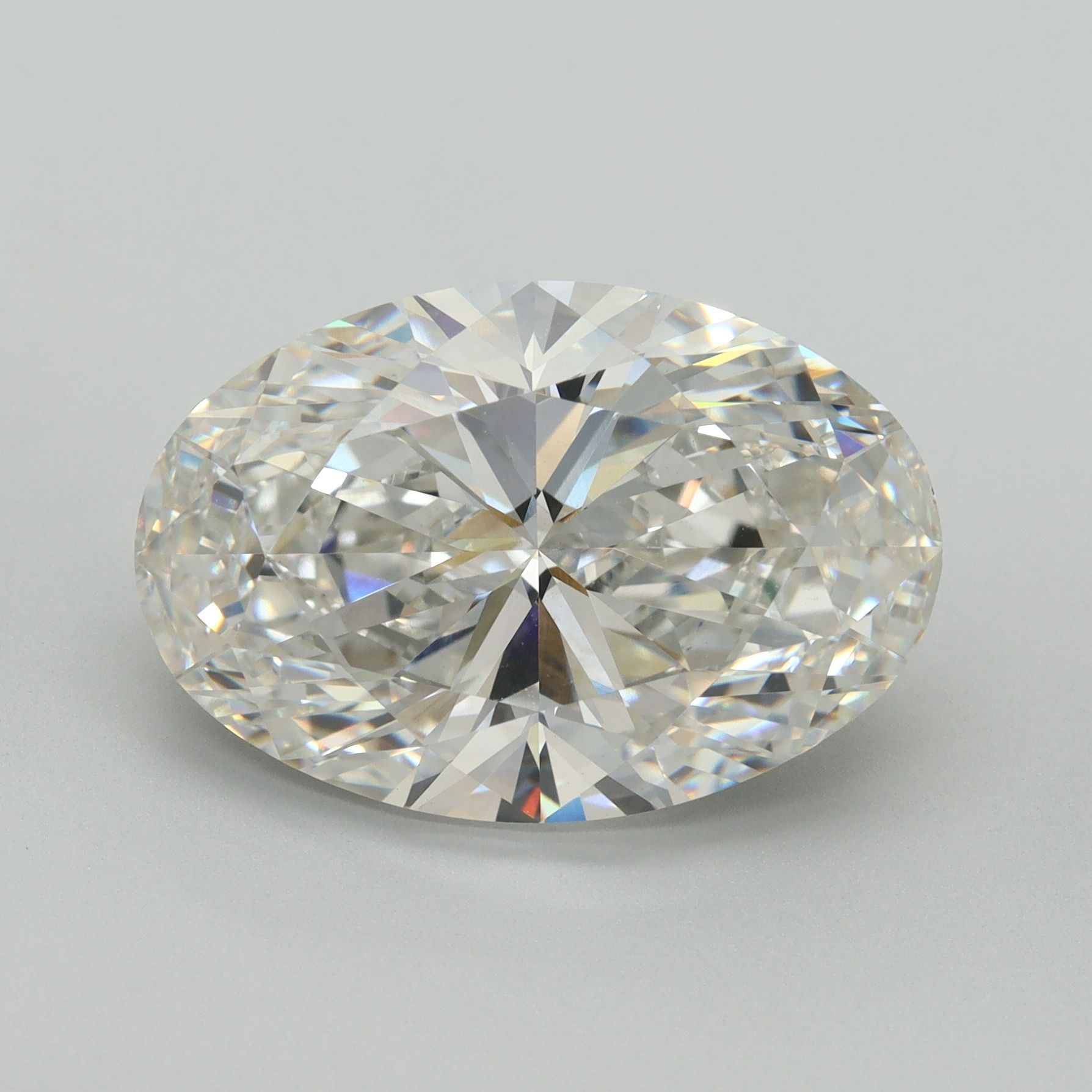 10.14 ct. oval Lab Grown Diamond front image