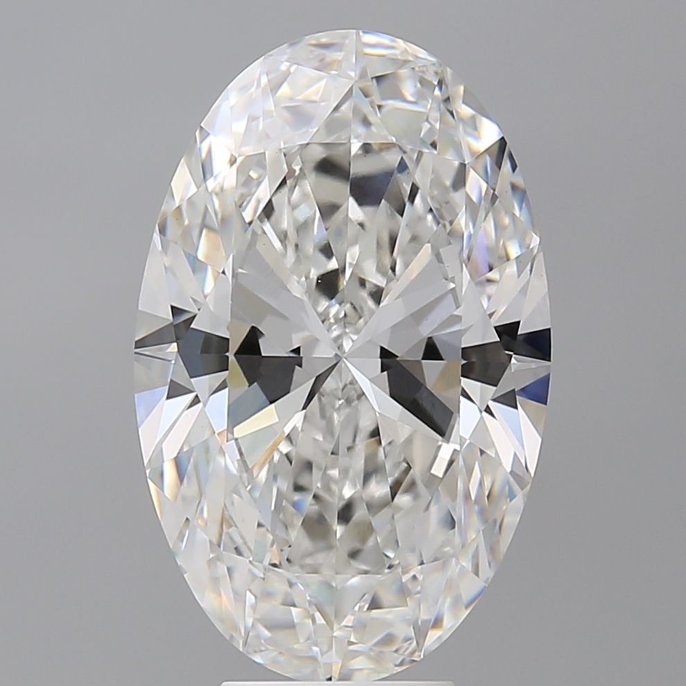 7.08 ct. oval Lab Grown Diamond front image