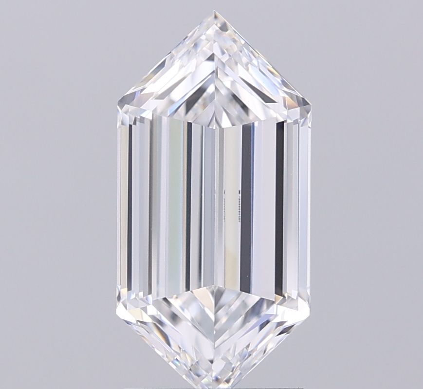 2.57 ct lab-grown Hexagonal Diamond