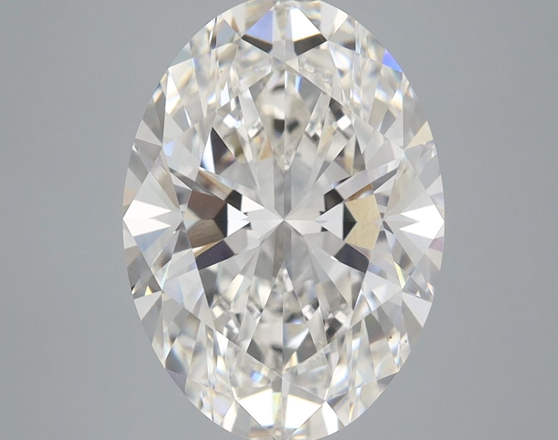 4.05 ct. oval Lab Grown Diamond front image