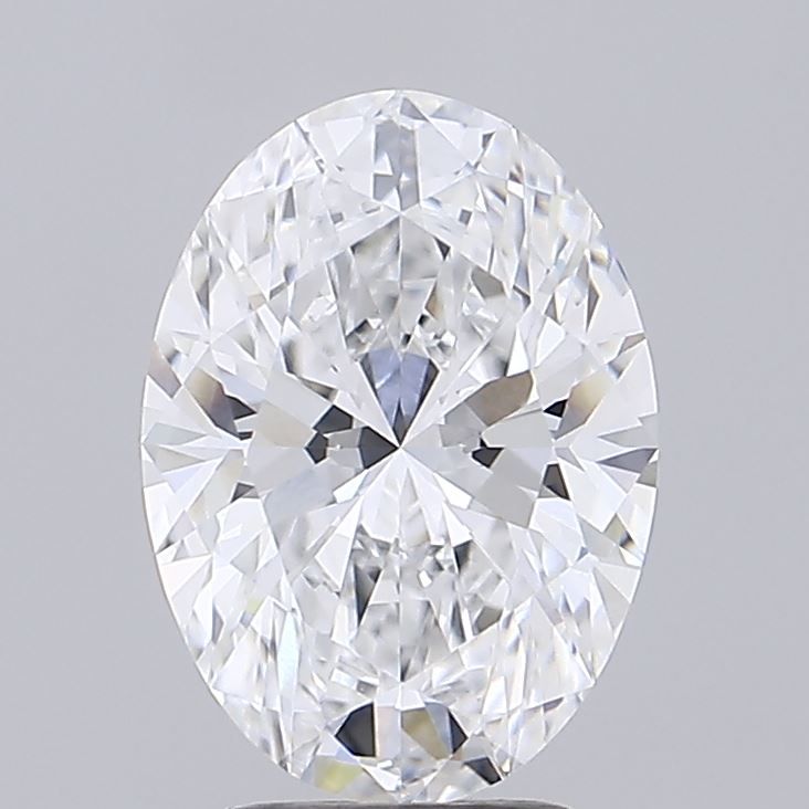 3.02 ct. oval Lab Grown Diamond front image