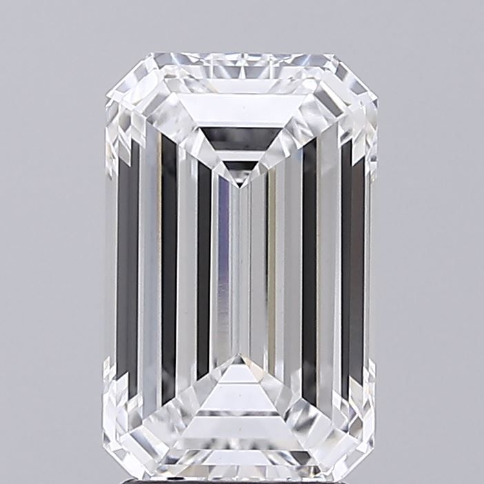 2.70 ct. emerald Lab Grown Diamond front image