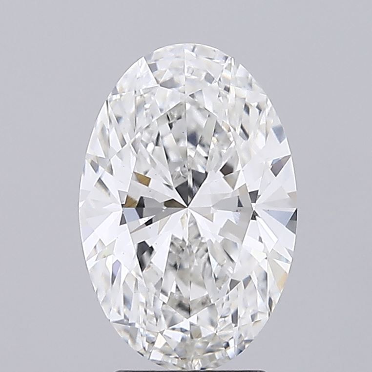2.51 ct lab-grown Princess Diamond