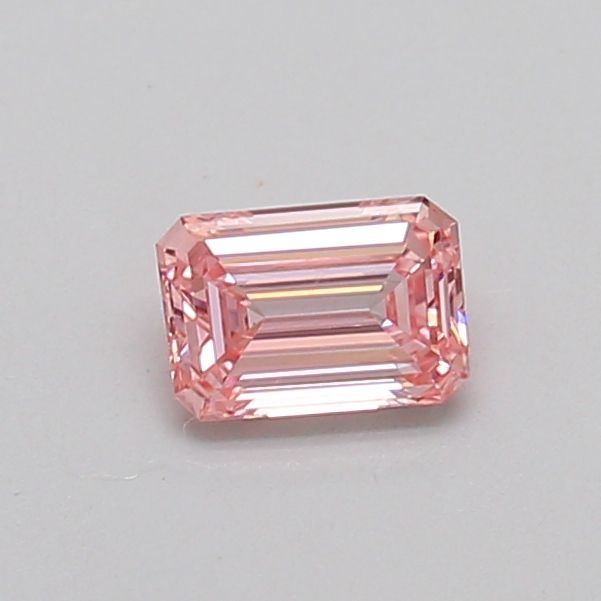 0.31 CT Fancy Intense Pink EMERALD