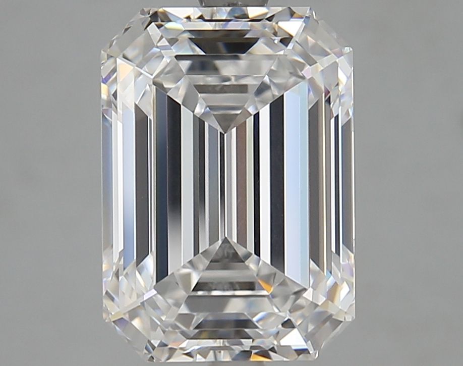 Diamant Émeraude 5.07 ct - Couleur D - Pureté VVS1