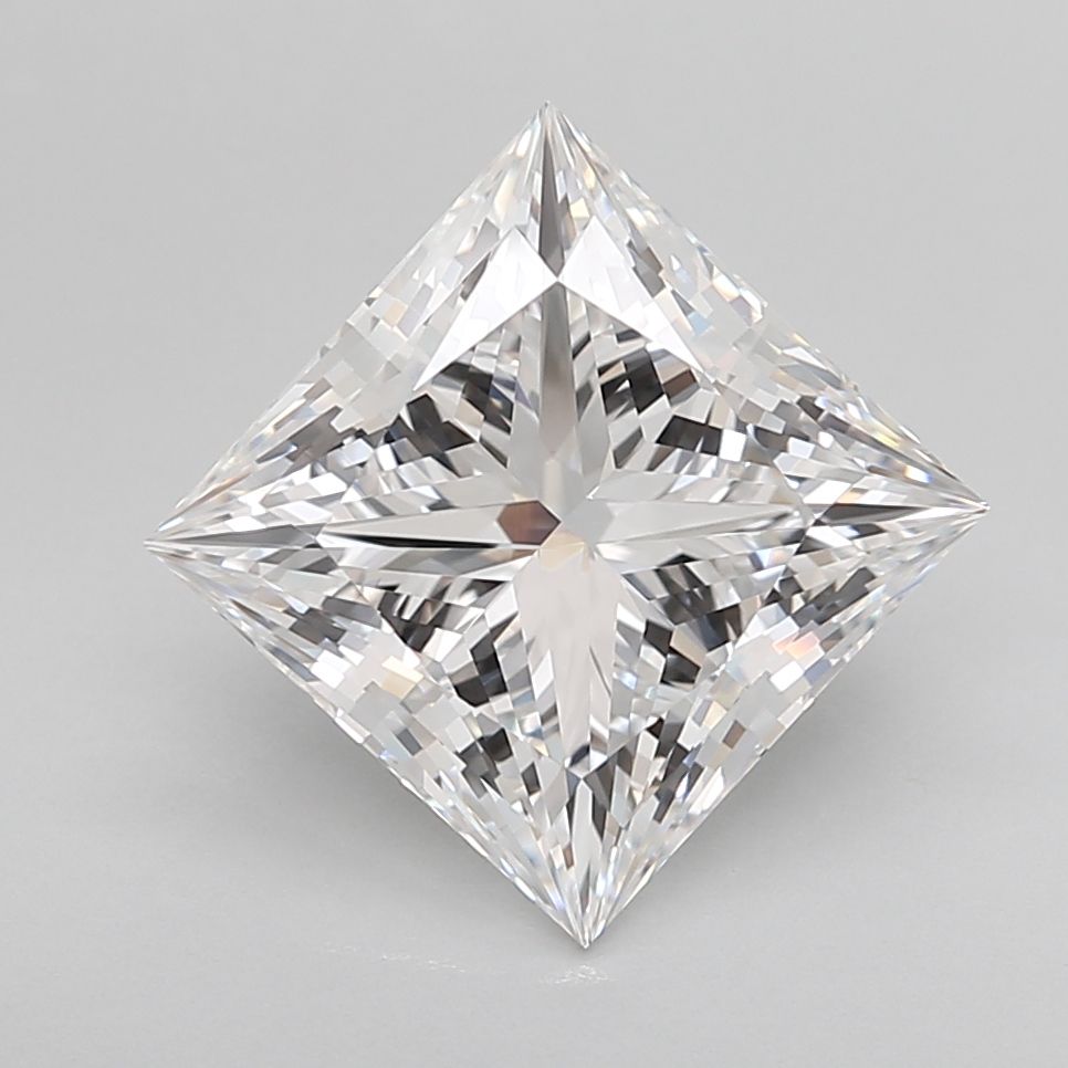 5.28 ct. princess Lab Grown Diamond front image