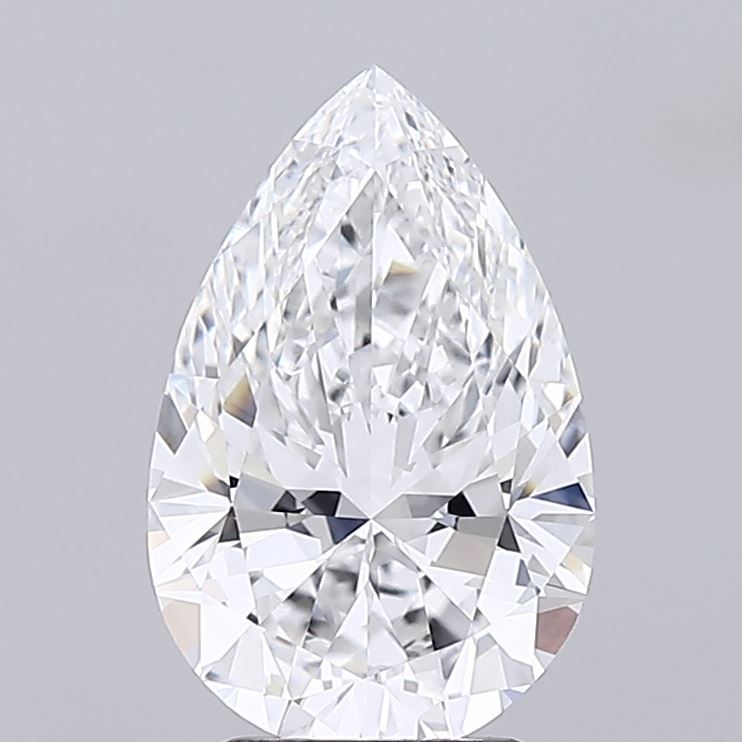 3.04 ct. pear Lab Grown Diamond front image