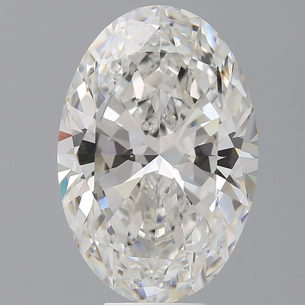 9.04 ct. oval Lab Grown Diamond front image