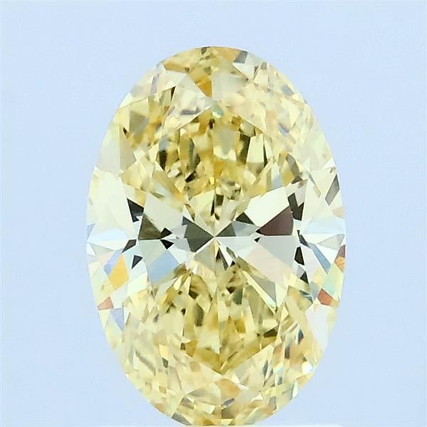 1.08 CT Fancy Intense Yellow OVAL