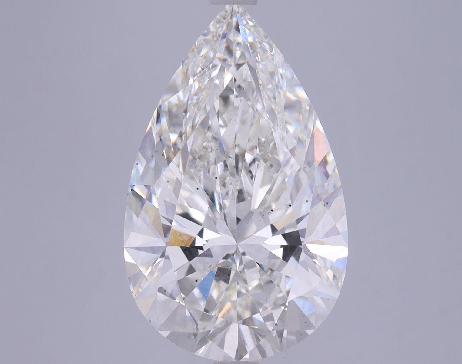 6.05 ct. pear Lab Grown Diamond front image