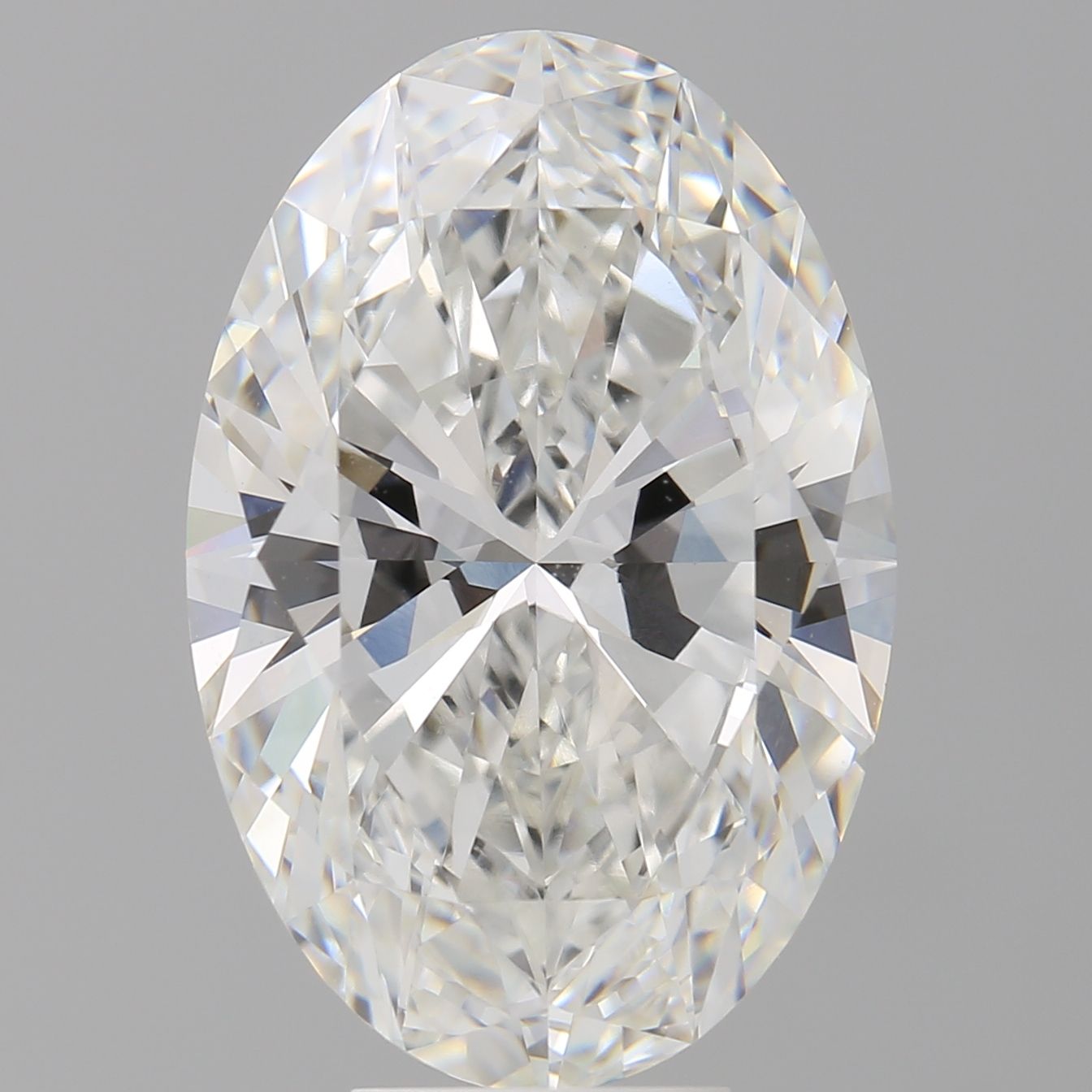 8.05 ct. oval Lab Grown Diamond front image