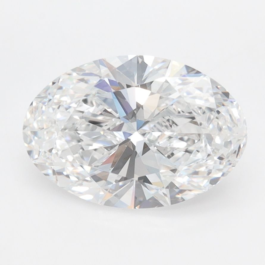 2.01 ct. oval Lab Grown Diamond front image