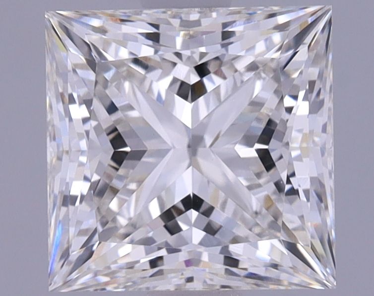 1.86 ct. princess Lab Grown Diamond front image