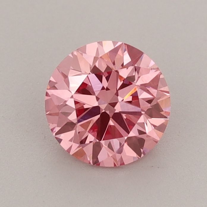 0.79 CT Fancy Vivid Pink ROUND
