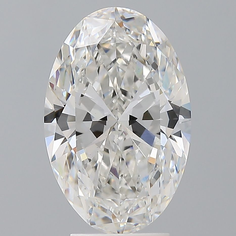 Diamant Ovale 4.10 ct - Couleur F - Pureté VS1
