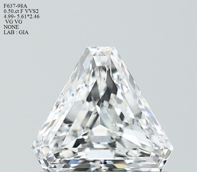 0.5 ct Triangular Diamond