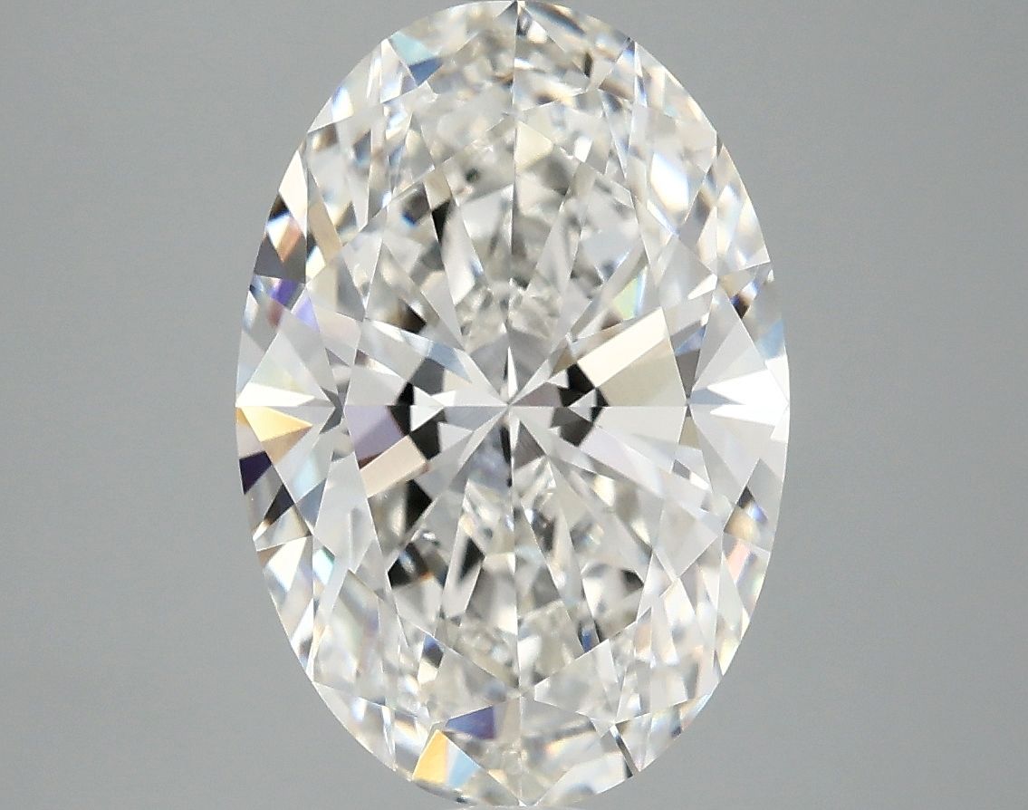 4.02 ct. oval Lab Grown Diamond front image