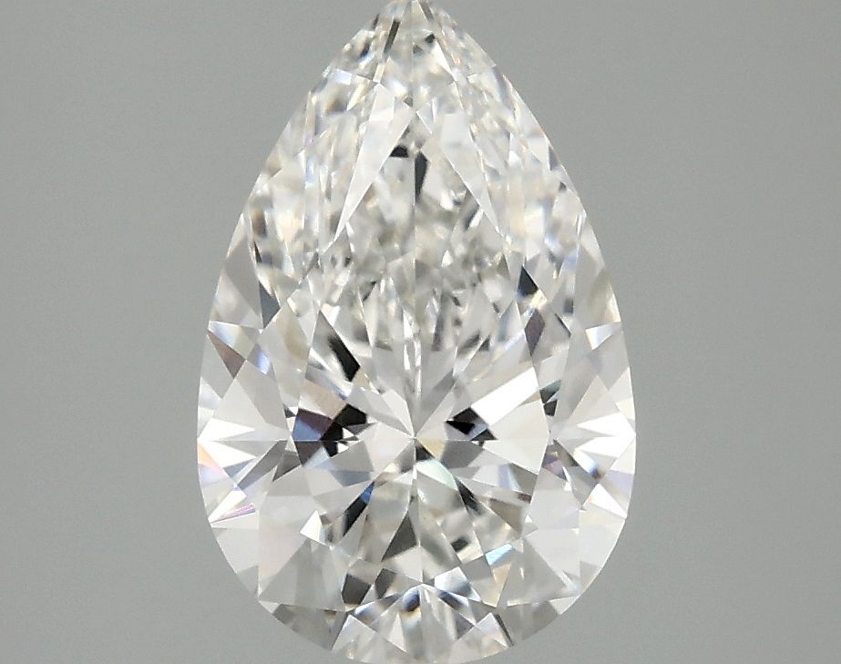 2.10 ct. pear Lab Grown Diamond front image