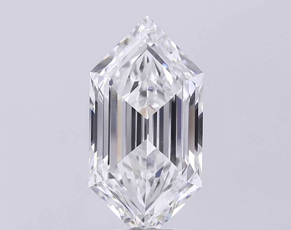 5.03 ct lab-grown Hexagonal Diamond
