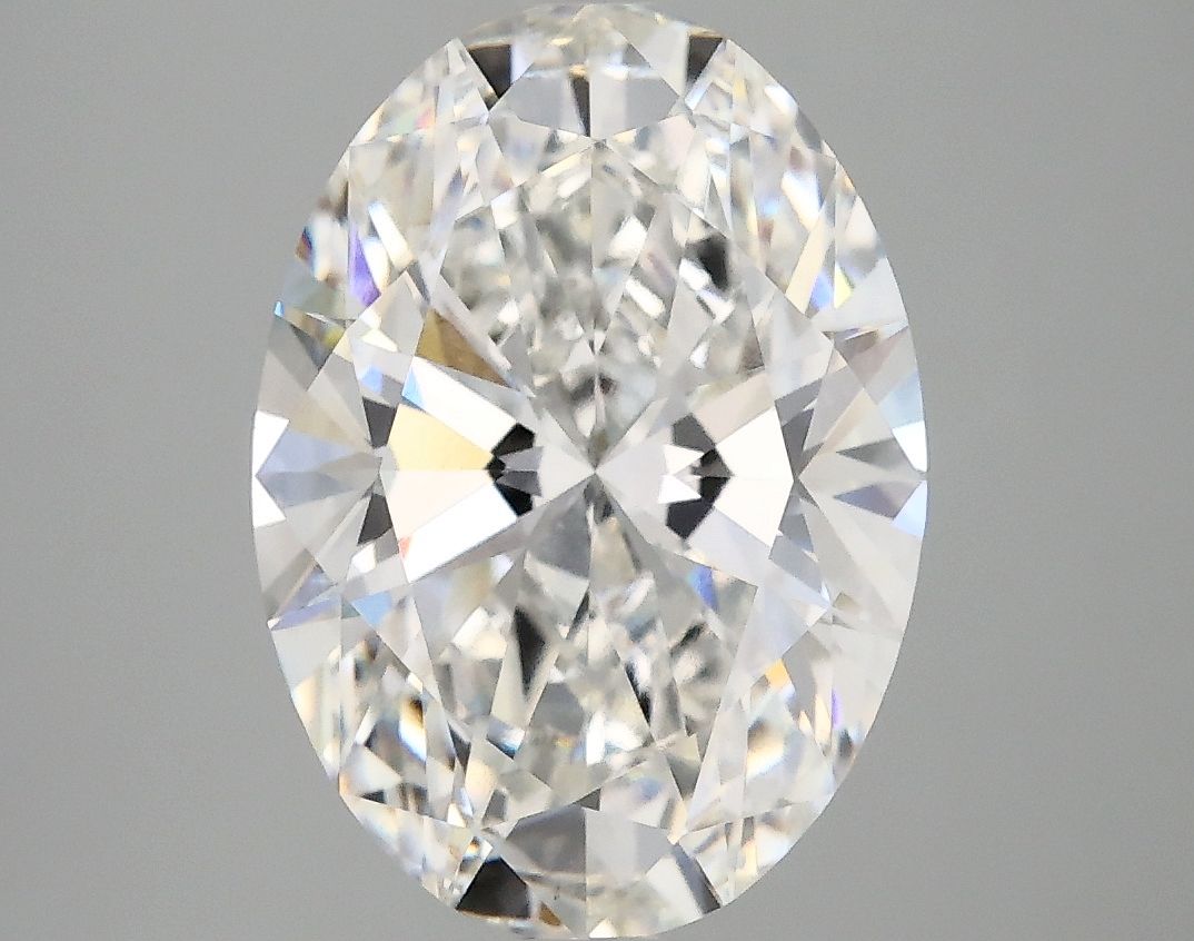 3.95 ct. oval Lab Grown Diamond front image