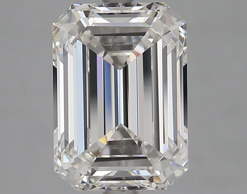 Diamant Émeraude 3.89 ct - Couleur G - Pureté VS1