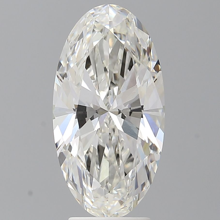 4.08 ct. oval Lab Grown Diamond front image