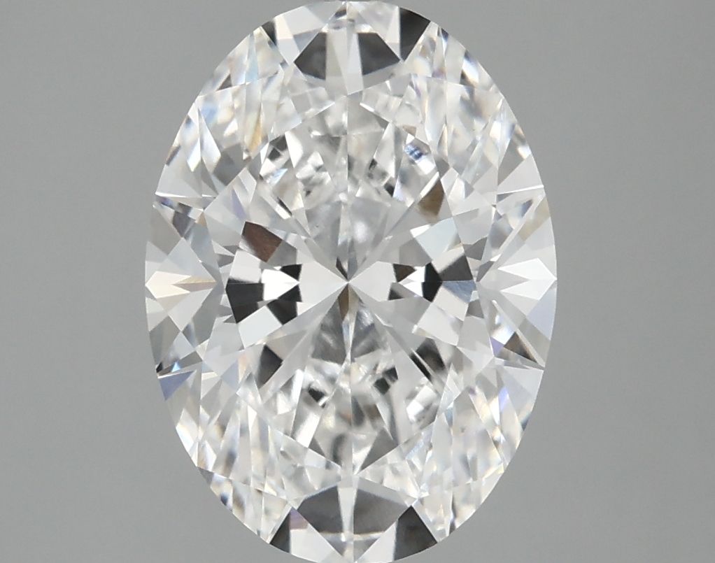 3.08 ct. oval Lab Grown Diamond front image
