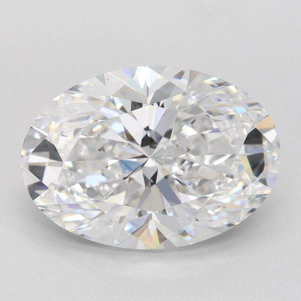 4.56 ct. oval Lab Grown Diamond front image