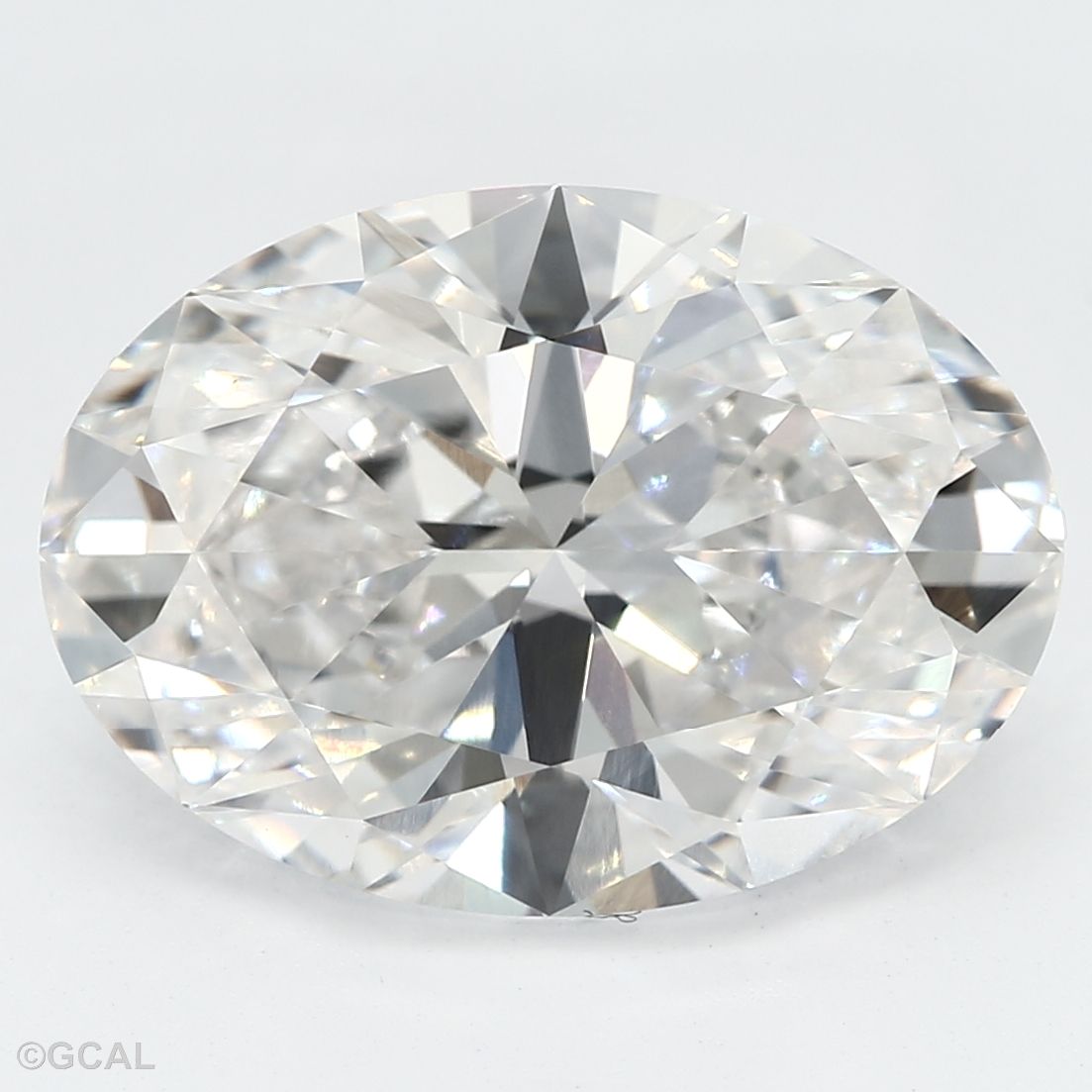 3.04 ct. oval Lab Grown Diamond front image