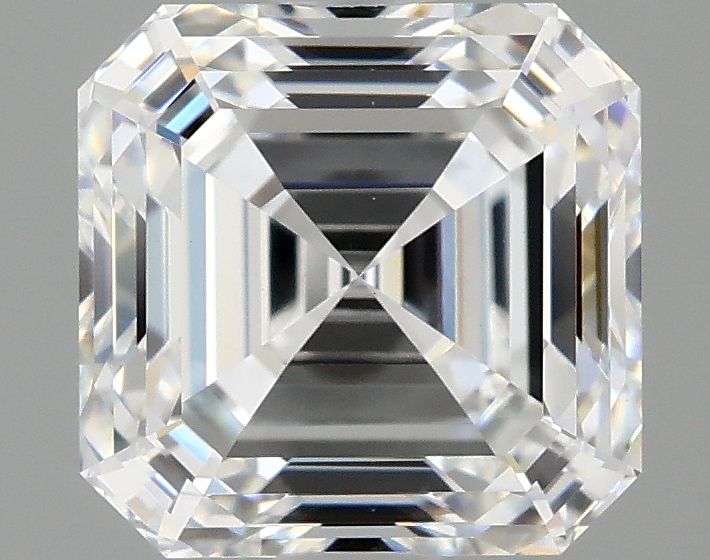 2.10 ct. asscher Lab Grown Diamond front image