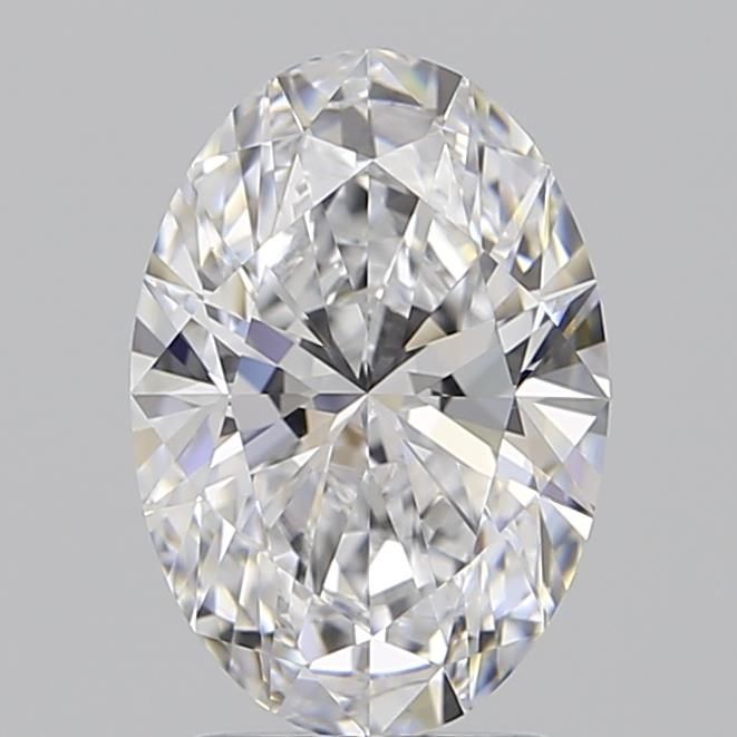 2.06 ct. oval Lab Grown Diamond front image