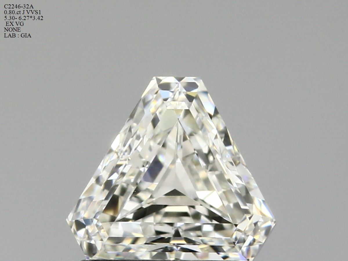 0.8 ct Triangular Diamond