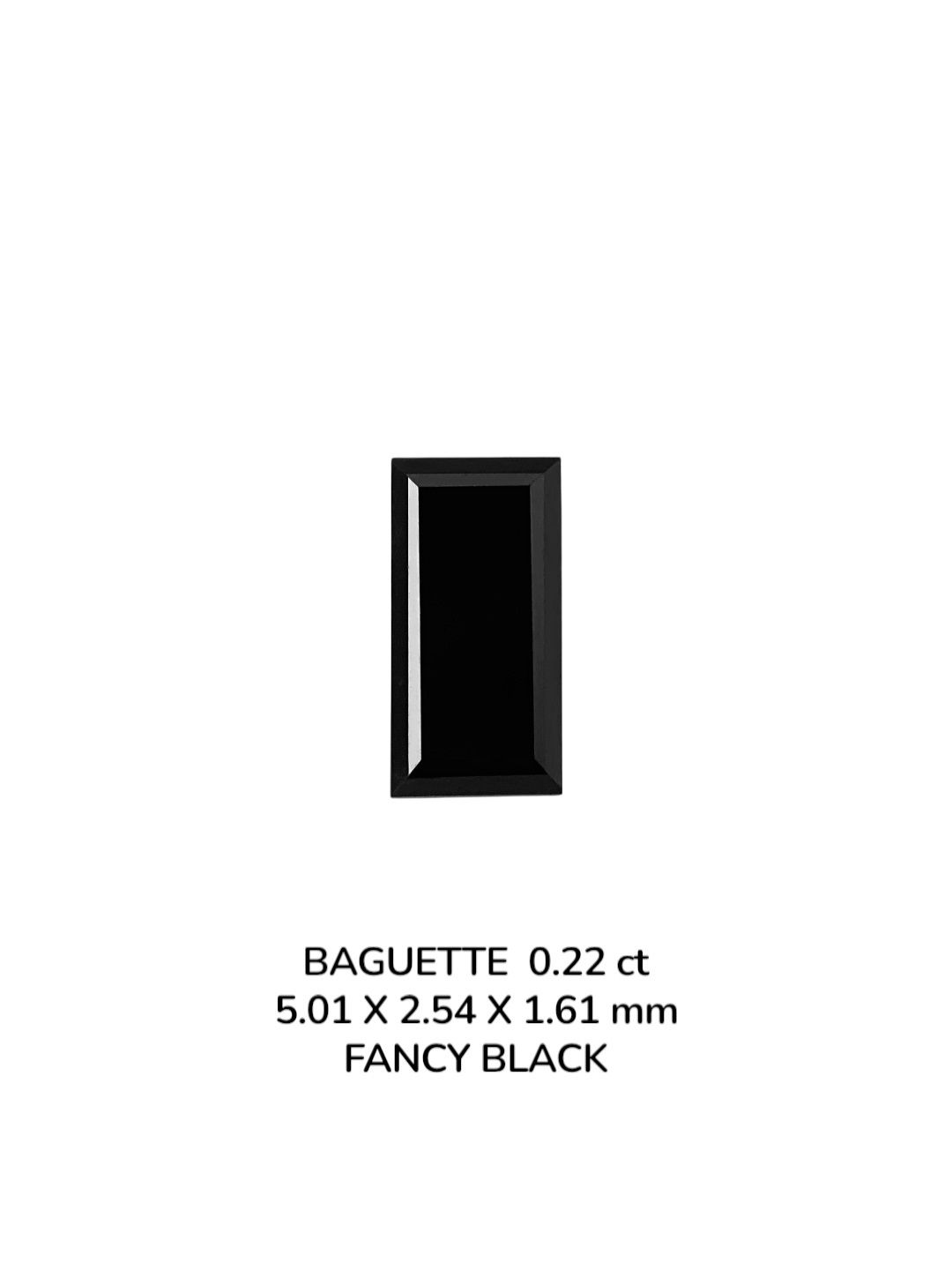 Diament 0.22 ct Fancy Black/VVS2