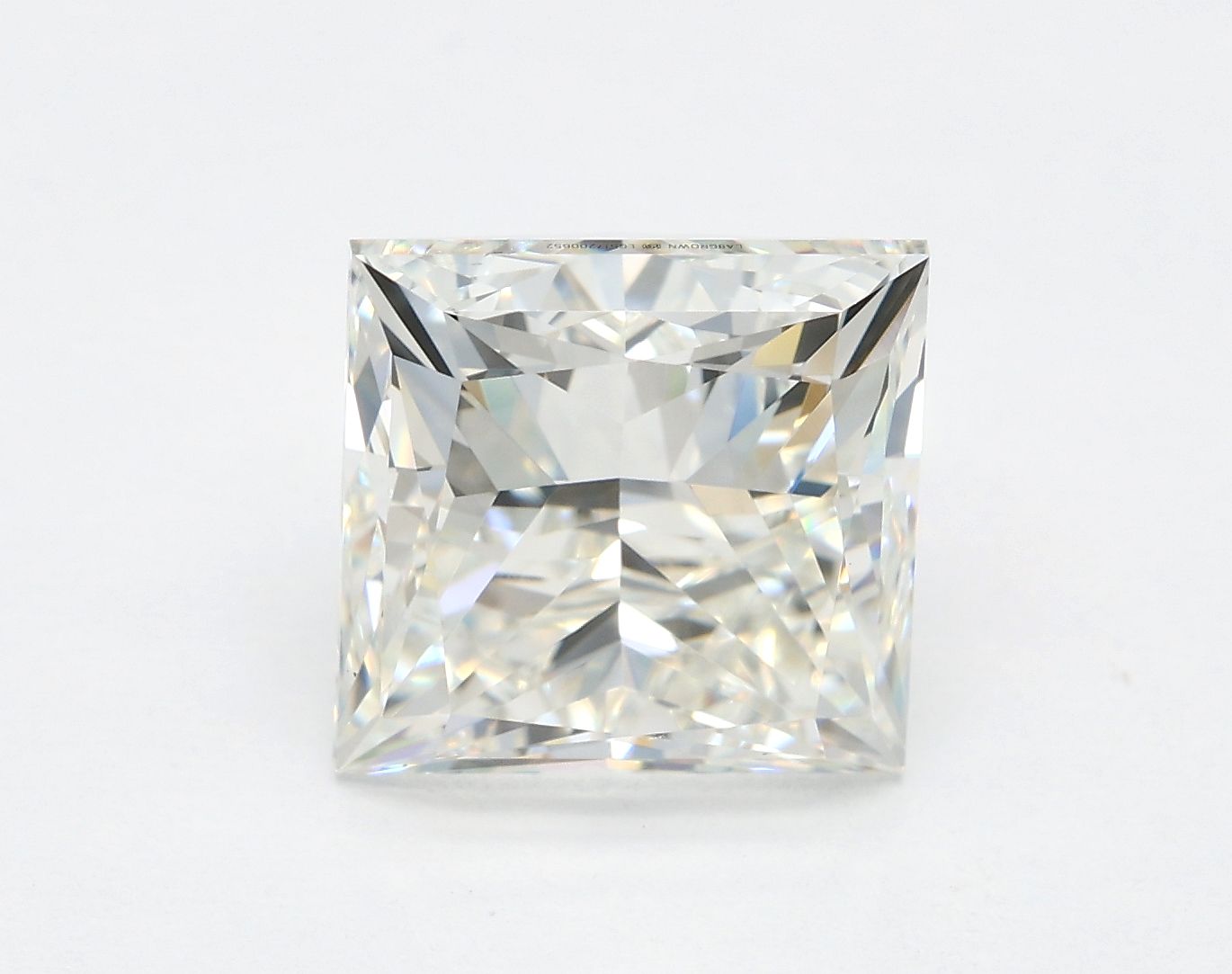 4.01 ct. princess Lab Grown Diamond front image
