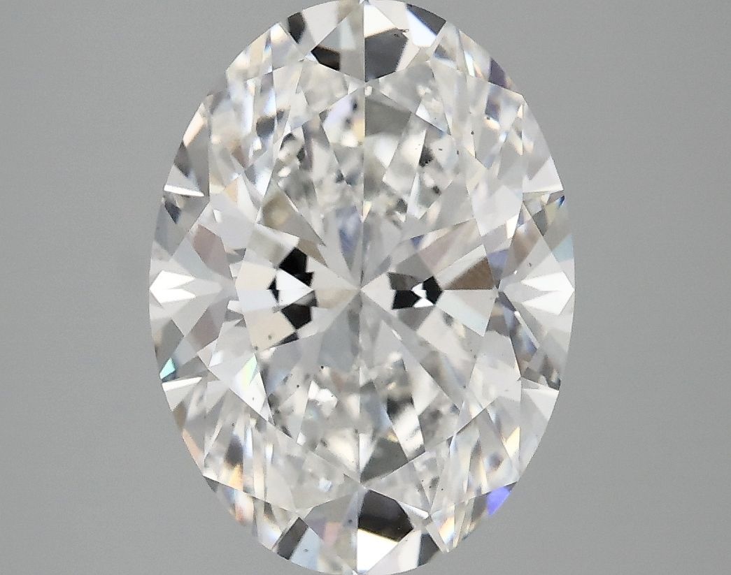 4.09 ct. oval Lab Grown Diamond front image