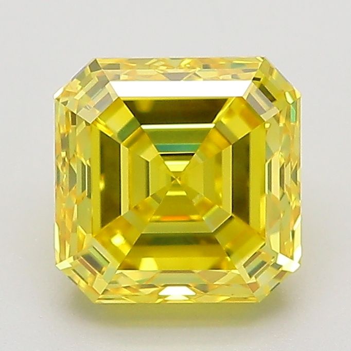 2.09 ct Asscher diamond