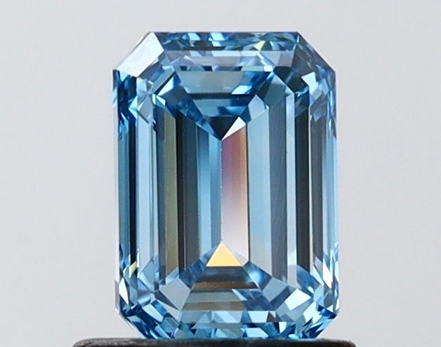 1.02 CT Fancy Vivid Blue EMERALD